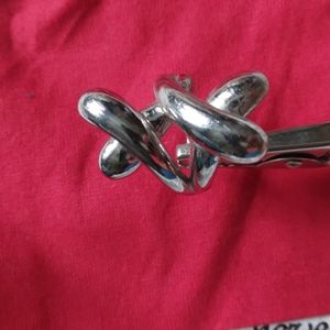925 double X ring